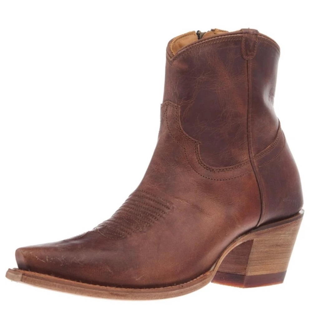 Tecovas The Daisy Scotch Western Ankle Boots 6